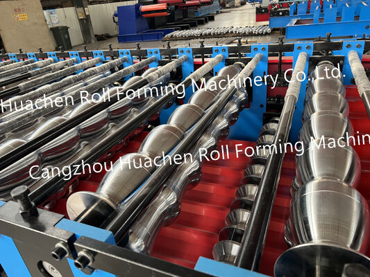 Trapezoidal Roofing Sheet Metal Ibr Roof Panel Long Span Roll Forming Machine