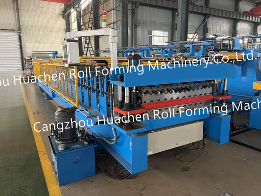 Macchine per la trasformazione di lamiere metalliche, per la trasformazione di pannelli laminati per la parete di coperture in metallo ondulato in lega di alluminio