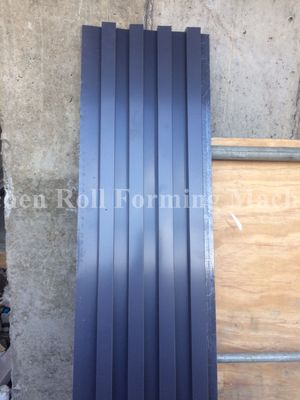 Strato del tetto del piatto d'acciaio che fa macchina, pannello di parete che forma macchina con Decoiler idraulico