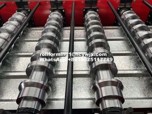Tetto della bobina dello zinco G250-G300 che forma macchina, rotolo del pannello che forma macchina tre fasi