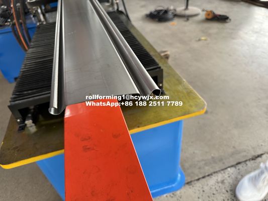 6.5mx1mx1.4m Roller Door Roll Forming Machine per profili personalizzati e larghezza variabile