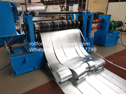 Capacità personalizzabile Linea automatica di taglio di bobine in acciaio con spessore regolabile