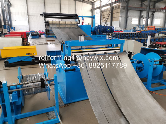 Capacità personalizzabile Linea automatica di taglio di bobine in acciaio con spessore regolabile