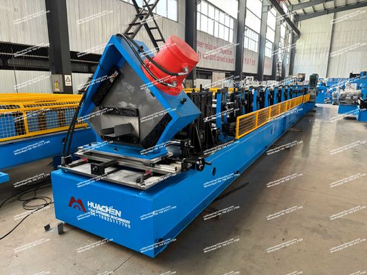 CZU M4Z/M4C Purlins Roll Forming Machine Un clic per modificare le dimensioni del profilo
