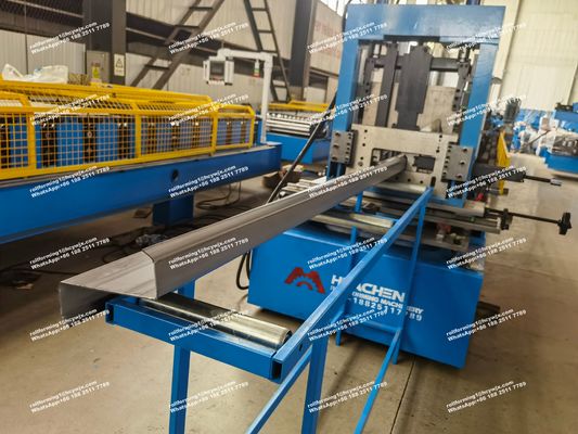 CZU M4Z/M4C Purlins Roll Forming Machine Un clic per modificare le dimensioni del profilo