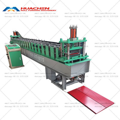 Macchina per la trasformazione di piastre in acciaio colorato