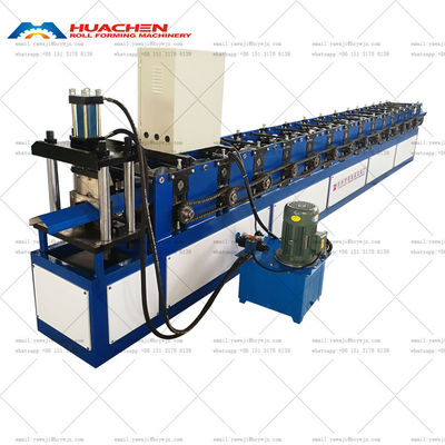 Efficiente Ridge Tile Capping Roll Forming Machine ad alta velocità