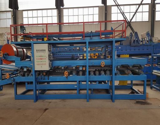 Doppio rotolo del pannello a sandwich del metallo che forma linea a macchina 0-5m/Min