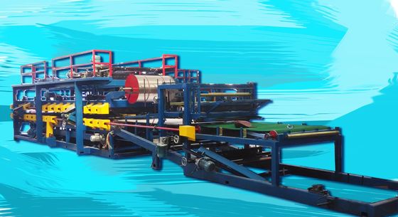 Linea di produzione del pannello a sandwich del tetto della schiuma motori 45000 * 2500 * 2500mm di 32kw