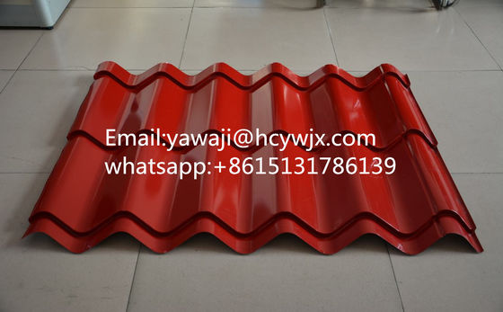 Efficiente popolare rotolo di piastrelle vetrate ex rotolo di piastrelle vetrate macchina di formazione