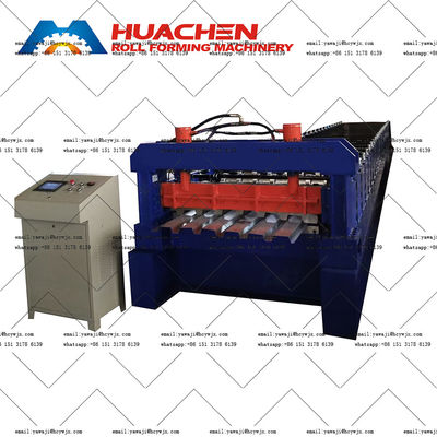 PPGI / GI 1.2 mm Floor Deck Roll Forming Machine