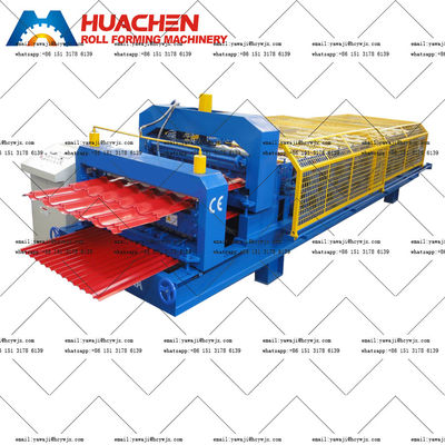 Macchina per la formazione di rotoli a doppio strato a metallo Silo Certificato CE