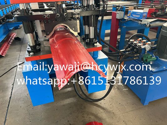 3 cappuccio della lamiera di acciaio di colore di fase 400mm che forma l'attrezzatura della forma rotolo/della macchina