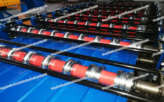 Rotolo della lamiera sottile di colore di doppio strato che forma larghezza 1250mm dello strato delle macchine