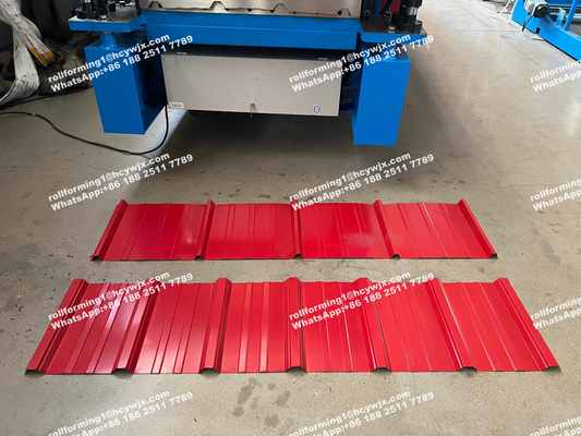 Etiopia 300 400 Profilatrice a doppia rullatura Macchina per la profilatura a rulli a doppio strato