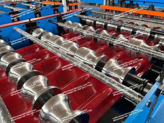 Macchina per la formatura di tegole per tetti/Macchina per la produzione di tegole smaltate/Profilatrice per lamiere