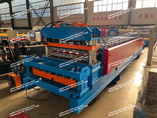 Macchine per la formazione di rotoli a doppio strato per pannelli di pareti di tetto in metallo Bosnia ed Erzegovina