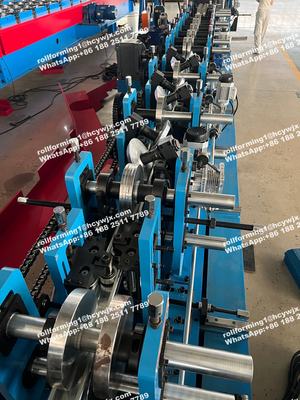 Automa 80 a 300 mm regolazione C Z Purlin Intercambiabile Roll Forming Machine