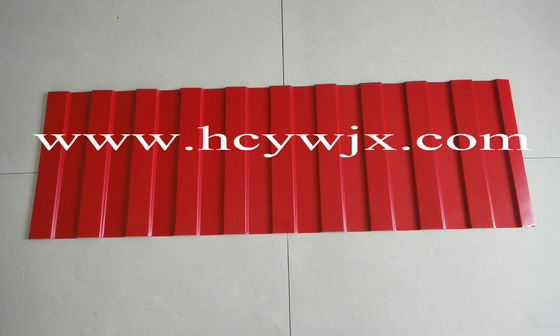 Rotolo ad alta velocità blu del pannello del tetto che forma macchina/rotolo precedenti