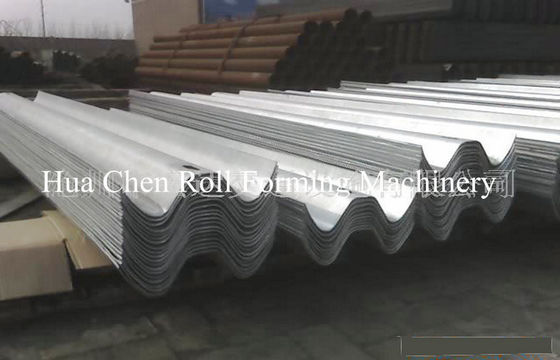 GI Automatic Highway Guardrail Forming Machine con azionamento del cambio