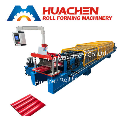 Macchine per la fabbricazione di rivestimenti colorati per tetti vetrati - Automazione Macchine per la formazione di fogli di piastrelle vetrate