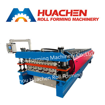 Pannello di tetto Pannello di produzione macchina di roll formare macchina di colorare roll di acciaio