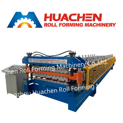 Macchina per la formatura di rotoli di pannelli a parete per rivestimento del tetto in metallo
