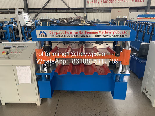 Parete di IBR e rotolo di doppio strato dello strato del tetto che forma stile a macchina della Mongolia