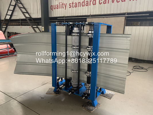 Piegamento manuale del Plc di gi 6m/Min Roof Sheet Crimping Machine di Ppgi