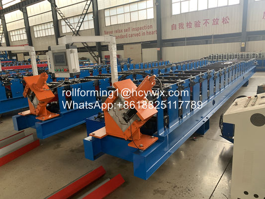 PPGI 0.3mm 10m Min Gutter Roll Forming Machine