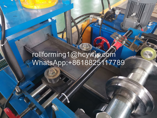 380v rotolo d'acciaio della struttura di porta di GI 1.5mm che forma macchina