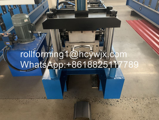 Spessore galvanizzato Ridge Cap Roll Former del tetto 1.5mm del metallo